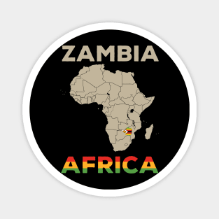 Zambia-Africa Magnet